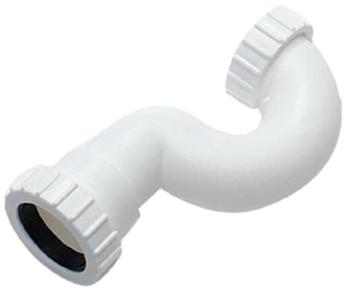 Merriway® BH01582 Shallow Bath/Shower Traps, 40mm (1.1/2 inch) White