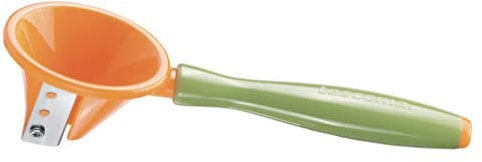 Tescoma 422064 Presto Carving Affetta Verdure a Spirale, Acciaio Inossidabile, Verde/Arancio