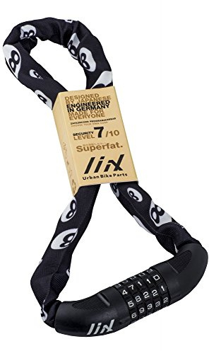 Liix Kinder Big Lock 8 Ball Radfahren, Schwarz, Einheitsgröße