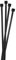 Lumonic 100x Kabelbinder 140 x 3,6mm I Schwarze Kabelbinder in Industriequalität I Kabelbinder UV beständig, Kabelbinder wetterfest, Kabelbinder schwa