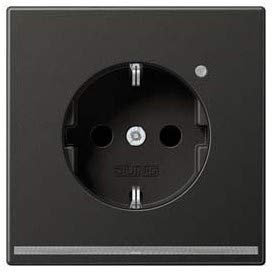 SCHUKO-Steckdose mit LED-Licht JUNG AL1520-OANLNW