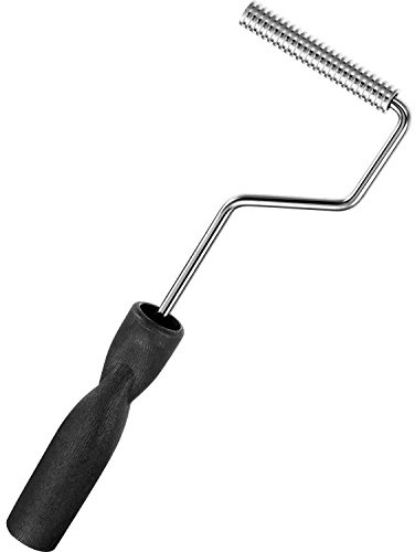 Bubble Paddle Tool Fiberglass Laminating Bubble Roller Aluminum Head for Mold Resin Composite (3 Inch)