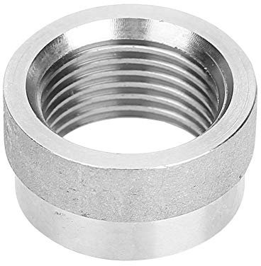 Gorgeri Nut Bung, O2-Lambda-Sonde Abgestufte zurückgesetzte Nut Bung Passend für Gewinde M18 X 1,5, Edelstahl 304