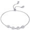 Pfoten-Armband für Damen Mädchen Sterling Silber süßes Hündchen Katze Kätzchen Pfotenabdruck Kugelperle verstellbar Charm-Gliederarmbänder für Haustierliebhaber Tierandenken Schmuck