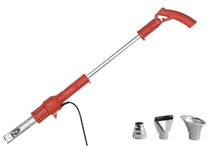 Electric Weed Burner Moss Killer Heat Gun Weeding Wand 80—650℃ | Efficient Environmental | 3 in 1 BBQ Lighter & Stripper | Overheat Protection