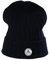 CASH-MERE.CH 100% Kaschmir Rib Mütze | Strickmütze für Damen und Jugendliche (Blau/Marine Blau, One Size)