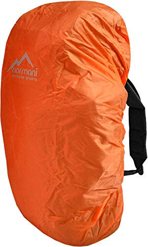 normani wasserdichter Regenueberzug Raincover Regenhülle für Backpacks Rucksack Farbe Sun Orange Größe 100-130 Liter