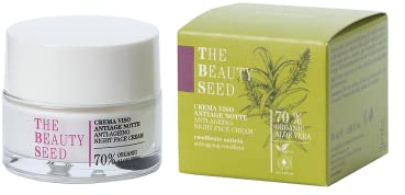 Bioearth The Beauty Seed Crema Viso Antiage Notte 50 ml