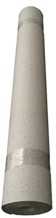 Rohfilzpappe Abdeckpappe, Rolle aus zu 100% recycelten Material, Rieselschutz, Bodenschutz, Unterlage, Dämmmaterial (330 g/m² 20qm)