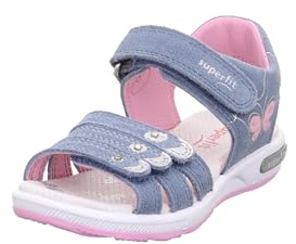 Superfit Mädchen Emily Knöchelriemchen Riemchensandalen