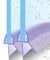 KOOBON Duschdichtung Gebogen 2x 90cm Runddusche Viertelkreisdusche Glasstärke 6 mm /7 mm /8 mm Duschtürdichtung Vorgebogene Ersatzdichtung Duschkabinen Wasserabweiser Duschtüren Schwallschutz