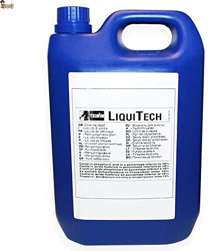 BricoLoco.com Liquido detergente per saldatura TIG, MIG, Inox. Consumabile per l'uso con macchine per la pulizia della saldatura Caraffa 3 litri.