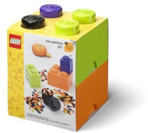 LEGO Storage Brick Multipack L, Stackable Storage Boxes, Set of 4 pcs – Perfect LEGO Organiser, Desk Storage Solution and Room Storage Unit for Kids