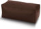 Green Bean Sitzhocker aus Kunstleder - Pouf mit EPS Perlen Füllung - 70 x 33 x 28cm - perfekte Ergänzung zum Sitzsack - Sitzwürfel Sitzkissen Hocker Fußhocker - Dunkelbraun