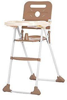 RALIRA Baby-Hochstuhl, Outdoor-Baby-Esszimmerstuhl, faltbar, tragbar, für Kinder zu Hause, Mehrzweck-Esssitz, verstellbar