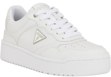 GUESS Miram, Zapatillas Mujer, White 140, 38 EU
