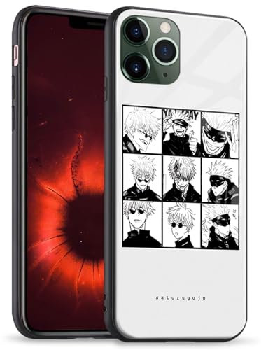 Satoru Gojo JJK Manga Art Phone Case - Auffällig mit einzigartigem Artwork, weiche Silikonhülle für iPhone 14
