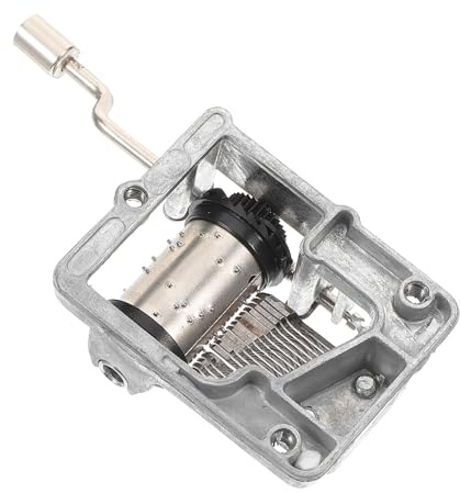 ibasenice Spieluhrmechanismus Metallmechanismus Für Spieluhren Ersatzspieluhrwerk Handkurbel Kleines Spieluhrwerk Diy Teil Spieluhrteil Musikwerk Spieluhrbeschlag