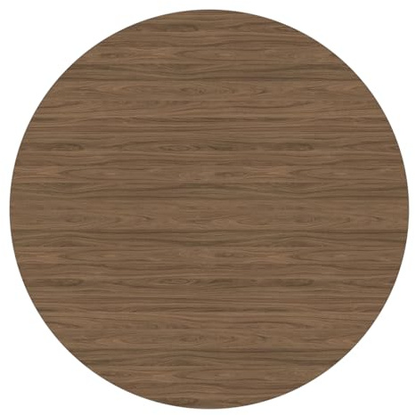 Highcovercaps Self Adhesive Screw Hole Cover Caps, Oak Style, 700 Pieces/5 Sheets, 12mm, Waterproof Stickers for Wooden Furniture (Natural Carini Walnut)