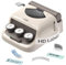Makeid Q1 Etikettendrucker Bluetooth Beschriftungsgerät Selbstklebend Mini Etikettiergerät 4 Zeilen Label Printer 300DPI 25mm/s Kleine Geschenke für Frauen Büro Zuhause (Beige)