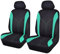 CAOXINZI 4 Stück Auto Sitzbezüge für Vordersitze für Kia Carens(5seats) 2013-2016, Autositzbezüge Set für die Vordersitze, Auto-Schonbezüge aus Polyester Atmungsaktiv, Auto Zubehör,A-Green