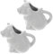 BESPORTBLE 2pezzi Lattiera Ceramica Animale Forma Di Mucca Da Brocca Per Latte E Salsa Ceramica Per Cucina E Ristorante