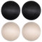 YQQYG 2 Pairs Bra Inserts Pads, Bra Cups for Sewing, Bikini Inserts for Women Swimsuit Sport, Round Removable and Washable