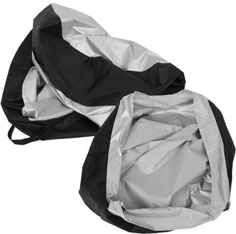 GETAJGHSD 2pezzi Coprisedili Per Auto Copertura Pneumatici Per Rimorchi Protezione Completa Per Pneumatici Design Elegante e Chic Copertura Resistente Per Camper e Furgoni