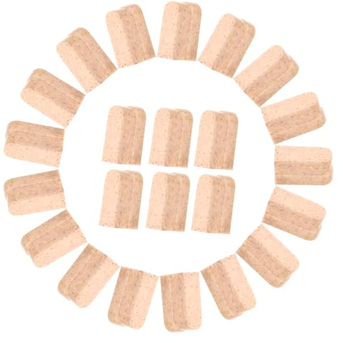 Yardenfun 50pcs Wheat Straw Toothbrush Caps Protective Head Covers for Travel Lightweight Portable Hygiene Guards for Manual and Electric Toothbrush Heads