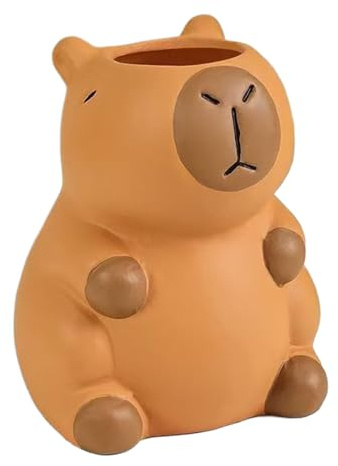 Gihioue Porte-stylo Capybara - Gobelet mignon pour stylos - Boîte de rangement pour plusieurs pièces