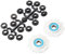 Tacx Dämpfer und Komponent T4025 Schaltungsrädchen, Weiß, One Size