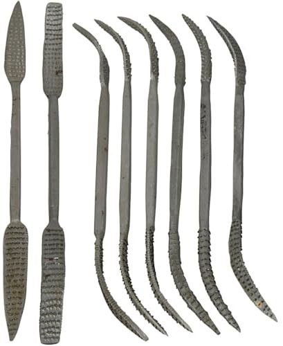 Italienische Raspeln, Set, 8 sort.