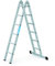 ZARGES LM-Mehrzweckleiter 2 x 6 Sprossen Z600