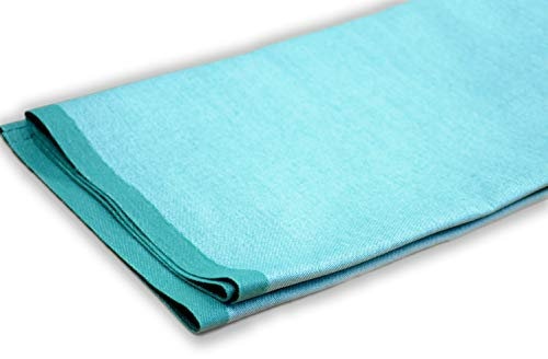 Hobby BÄCKER dough towel 58 x 78 cm, green baking cloth for covering, protecting and rolling dough, polyester cloth