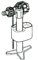 Regiplast 740002 Robinet Flotteur pour Futura 74 réf 740 et 742, Blanc