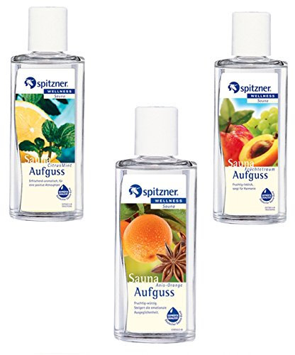 Spitzner Saunaaufguss Set Fruchttraum (3 x 190ml)