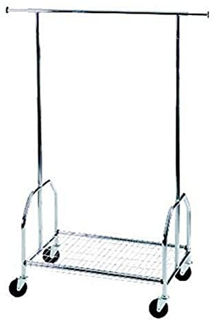 Alco-Albert 2830 - Fahrbare Garderobe, DREI Höhen max. 20 kg
