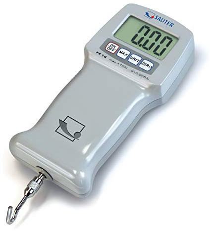 KERN digitales Kraftmessgerät FK 25 (Messbereich max. 25 N, Ablesbarkeit 0,01 N, umkehrbares Display, Peak-Hold Funktion) FK 25