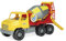 Wader 32606 - City Truck Betonmischer mit drehbarer Mischtrommel, ab 3 Jahren, ca. 50 cm, ideal als Geschenk für kreatives Spielen