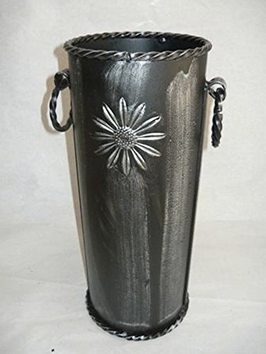 Contenitore Portattrezzi in Ferro battuto per Accessori da Camino