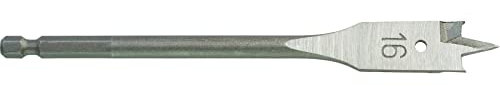 Milwaukee Hex Shank Flat Drill Bit 16mm 160mm Pack of 1