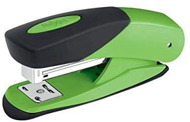 Rexel Choices Matador Half Strip Stapler, 25 Sheet Capacity, Uses 24/6 and 26/6 Staples, Metal Body, White, 2115687