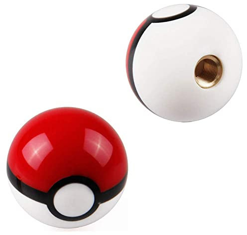 JINGLING 54 MM Ball Schaltknauf Stick - Kunststoff MT AT Universal Custom Car Zubehör Mit 3 Arten Adapter - 1 Stück