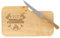 LASERHELD | Brotzeitbrett Holz mit Gravur “Freiwillige Feuerwehr” & Messer | 26 x 15 cm | Frühstücksbrettchen Holz Schneidebrett Jausenbrett | Geschenk für Feuerwehrleute zum Vatertag Feuerwehr