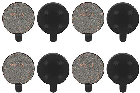 Plaquette de Frein Semi-métal, 4 Paires Plaquettes de Frein pour Scooter électrique, Frein à Disque Linings Pad pour Trottinette électrique