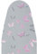 SOFTILLO Cotton Ironing Board Cover with Padding, Butterflies, Stylish Covering with 3mm Foam, Thermal Layer Protection, Adjustable Drawstring