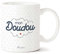 Manahia - Mug Amour - Mon doudou - Avec Boite Kraft - 330 mL, Céramique - Imprimé en France - Saint Valentin - Cadeau Couple - Tasse Je t'aime - Cadeau Mug Doudou