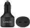 LinkOn 130W USB-C Car Charger with 100W PD3.0 PPS and 30W PD3.0 port Compatible with MacBook Samsung Huawei FCP SCP Apple iPhone iPad