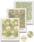 HesenDot William Morris Wandkunst, ungerahmt, 3er-Set, 30,5 x 40,6 cm, echte Qualität, Leinwandbilder, Kunstposter-Dekoration für Badezimmer, Schlafzimmer
