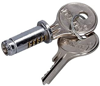 Voxura Metall-Schloss für Aufputz Feuchtraum Verteiler und Verteiler Pro mit 2 Schlüsseln IP65